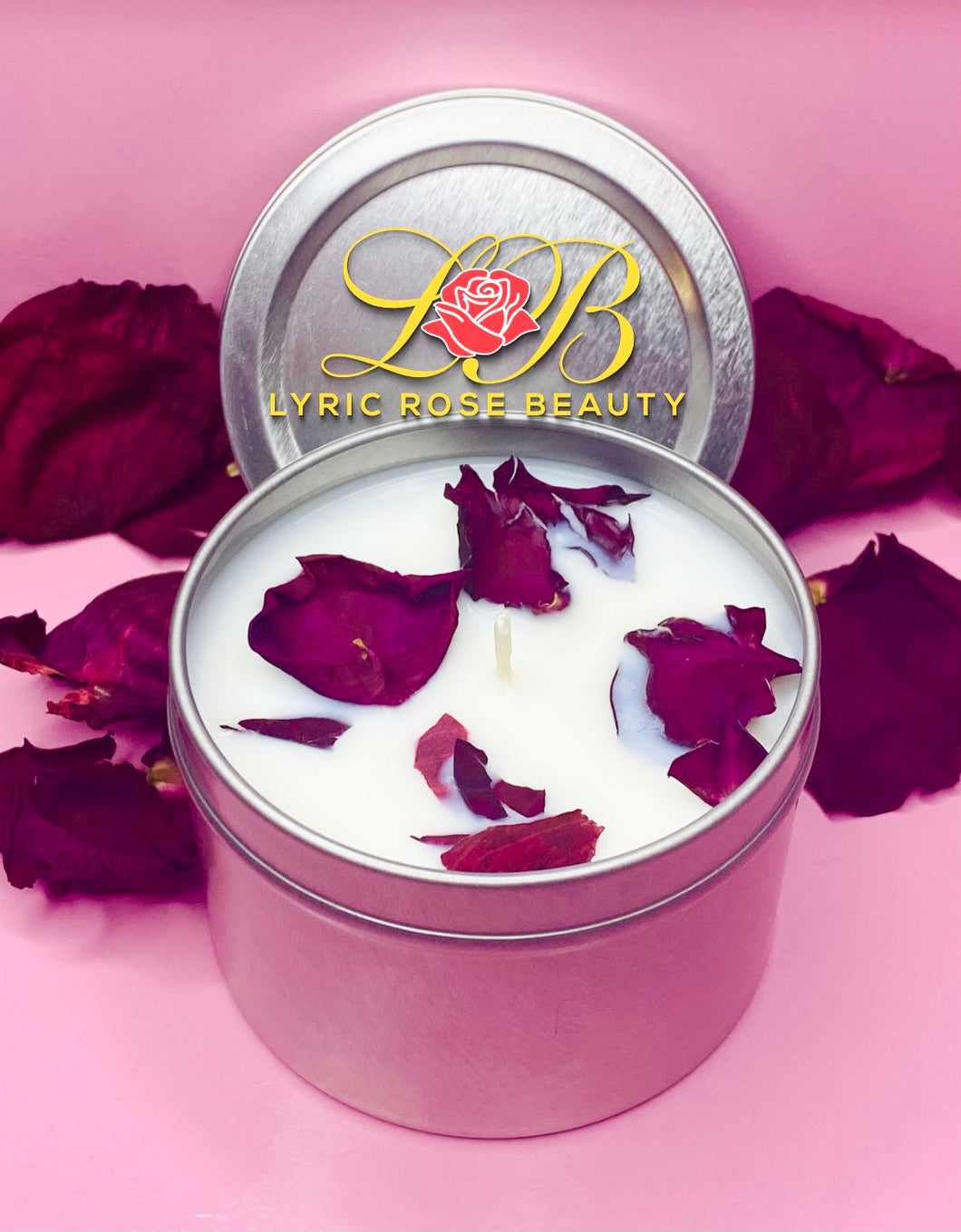 Relaxing Rose Candle